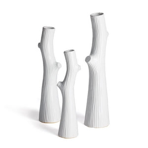 WOODLAND TALL VASES, SET OF 3