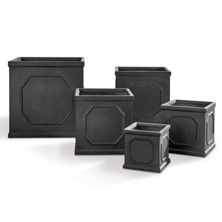 FIBRECLAY CHELSEA BOXES, SET OF 5