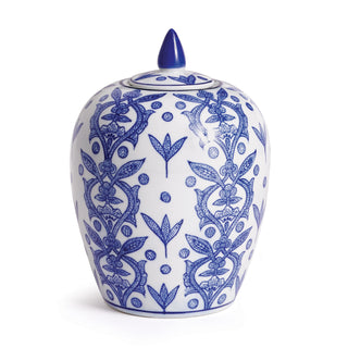 BARCLAY BUTERA DYNASTY CHINOISERIE LIDDED JAR