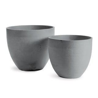 FIBRESTONE MALIBU TAPERED POTS, SET OF 2