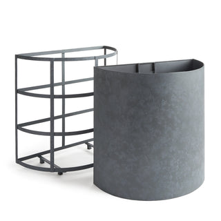 FREMONT DEMILUNE PLANTER SHORT