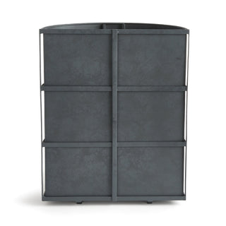 FREMONT DEMILUNE PLANTER TALL