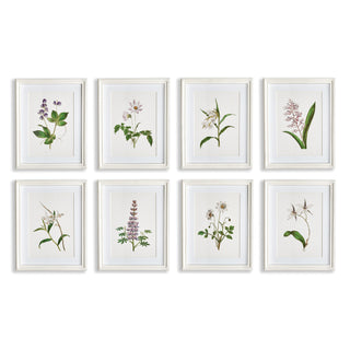 FLOWERS IN BLOOM PETITE PRINTS, SET OF 8