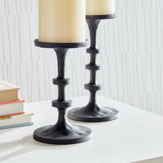 ABACUS PETITE CANDLE STANDS, SET OF 2