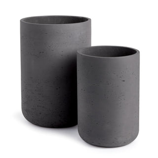 CONCRETELITE TERRANEA TALL POTS, SET OF 2