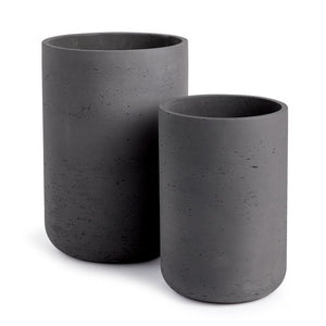 CONCRETELITE TERRANEA TALL POTS, SET OF 2