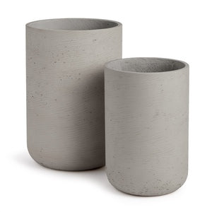 CONCRETELITE TERRANEA TALL POTS, SET OF 2