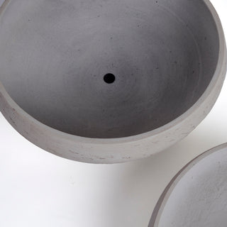 CONCRETELITE TERRANEA LOW BOWLS, SET OF 2