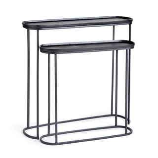 ZIVA CONSOLE TABLES, SET OF 2