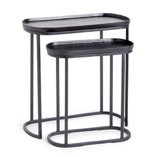 ZIVA END TABLES, SET OF 2