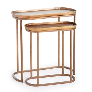 ZIVA END TABLES, SET OF 2