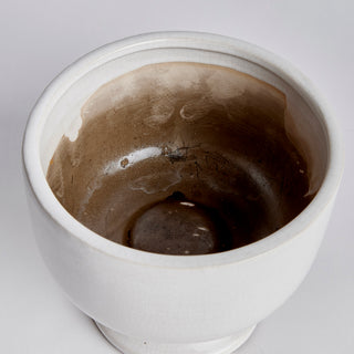 ALBIE FOOTED CACHEPOT SMALL