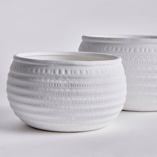 CARLA DECORATIVE BOWLS, SET OF 2