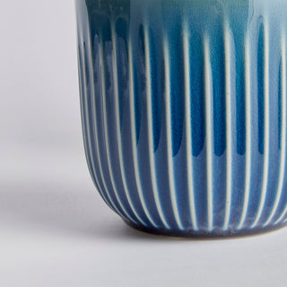 ALBA POTS BLUE, SET OF 2