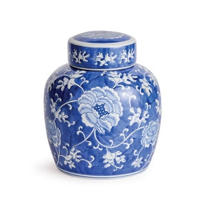 BARCLAY BUTERA DYNASTY LOTUS LIDDED JAR