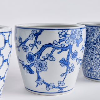 BARCLAY BUTERA DYNASTY MIDI POTS, SET OF 4