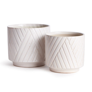 ARCHER POTS, SET OF 2