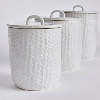 CORINNE CANISTERS, SET OF 3