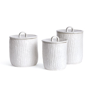 CORINNE CANISTERS, SET OF 3