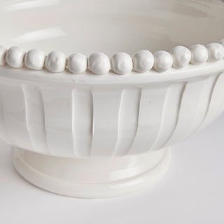 COLETTA DECORATIVE FOOTED LOW BOWL