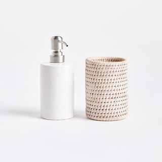 BURMA RATTAN SOAP DISPENSER
