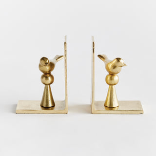 BIRDSONG BOOKENDS, SET OF 2