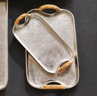 HELENA DECORATIVE TRAYS, SET OF 2