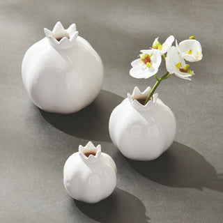 POMONA BUD VASES, SET OF 3