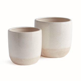 LEONA POTS, SET OF 2