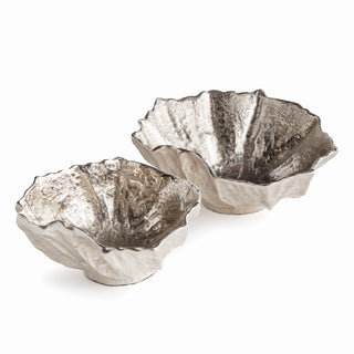 OSTRA DECORATIVE BOWLS, SET OF 2