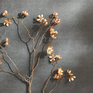 GILDED CHERRY BLOSSOM SPRAY 37"