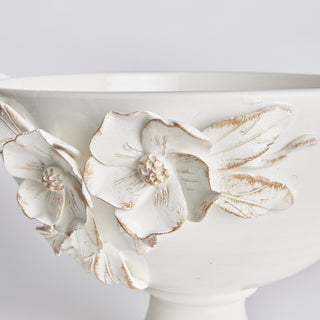 FIORI DECORATIVE FOOTED BOWL