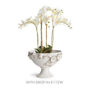 FIORI DECORATIVE FOOTED BOWL