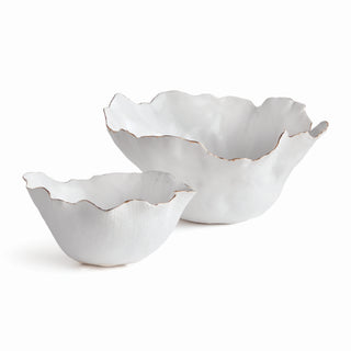 MARIBELLA DECORATIVE BOWLS, SET OF 2