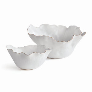 MARIBELLA DECORATIVE BOWLS, SET OF 2