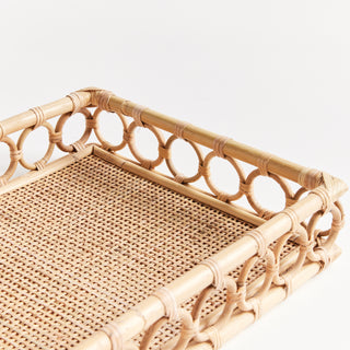 NINETTE RECTANGULAR TRAYS, SET OF 2