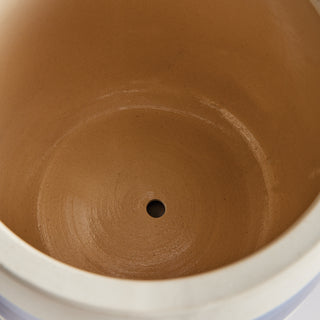 LIA HAND-PAINTED POTS, SET OF 2