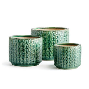 ANILA POTS, SET OF 3