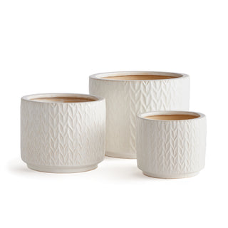 ANILA POTS, SET OF 3