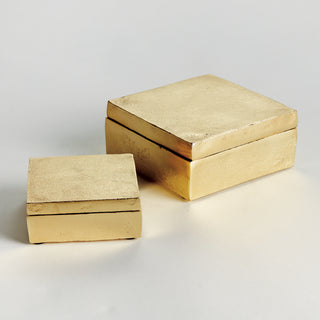 CRESSIDA LIDDED BOXES, SET OF 2