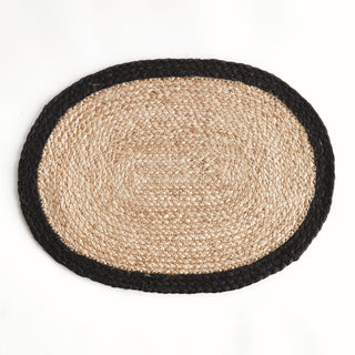 JUTE COIL OVAL PLACEMATS, SET OF 8