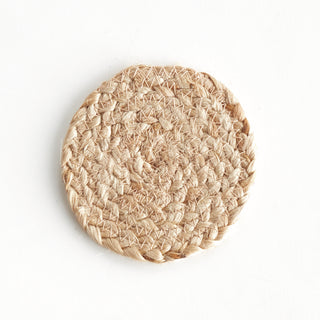 JUTE COASTERS, SET OF 4