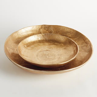 ASHWIN DECORATIVE BOWLS, SET OF 2