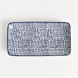 STRIA SPECKLED 8" TRAYS, SET OF 4