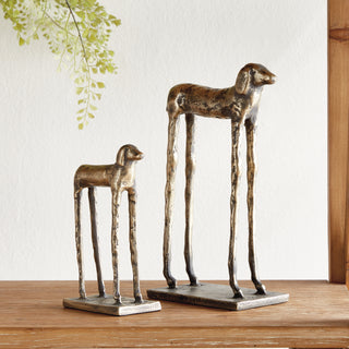 TWO HOUNDS, SET OF 2