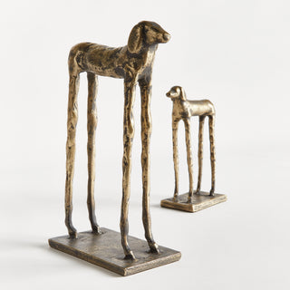 TWO HOUNDS, SET OF 2