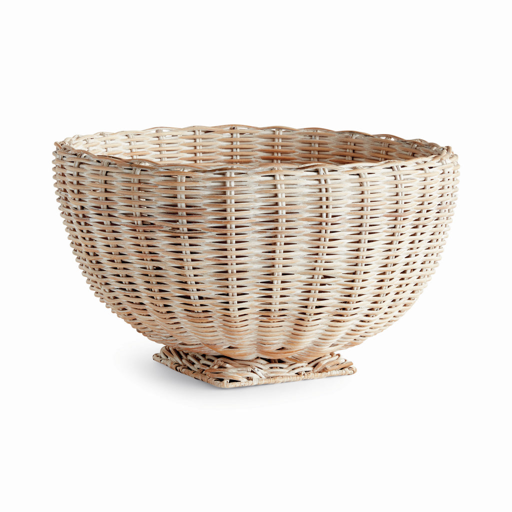 CHARLESTON RATTAN FOOTED BOWL SMALL – Napa Home & Garden