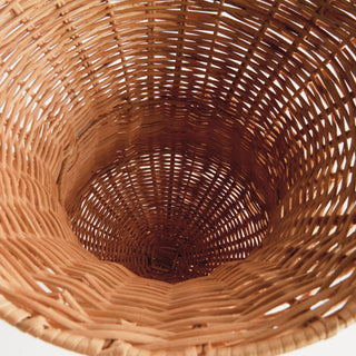 CHESAPEAKE RATTAN FOOTED URN TALL