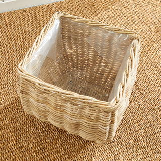 SYLVIE SQUARE TAPER BASKET LARGE