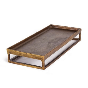 CABOT RAISED RECTANGULAR TRAY